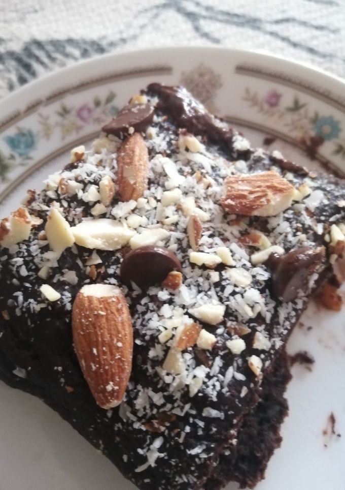 Una foto de Brownie Choco-Plátano