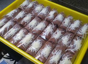 Foto resep Dadar gulung pisang coklat ala dapur ma2 AA