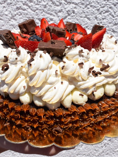 Una foto de Torta brownie
