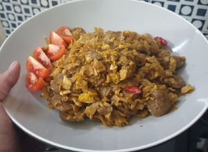 Foto resep Kwetiaw goreng baso sapi