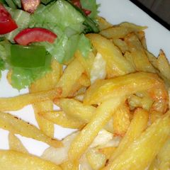 A picture of Fried Potatoes & Vegetables.