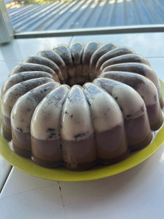 Foto resep Puding Oreo milo coklat