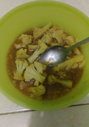 Foto resep Sayur brokoli putih