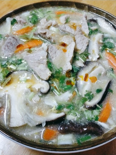 香菇肉羹湯 的食譜成品照片