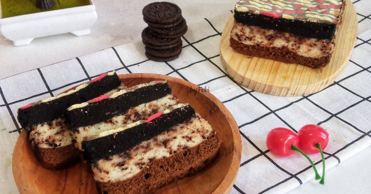 Resep Trio Chocomocca Batik Cake Oleh Baking With Otang Cookpad