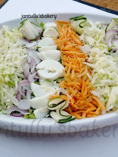 A picture of Latus base salad.