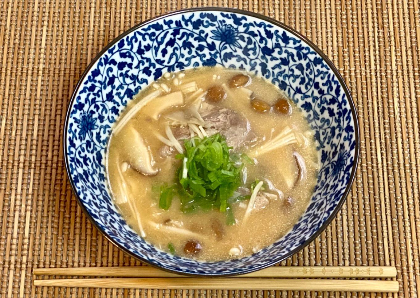 Japanese Mushroom Miso Soup