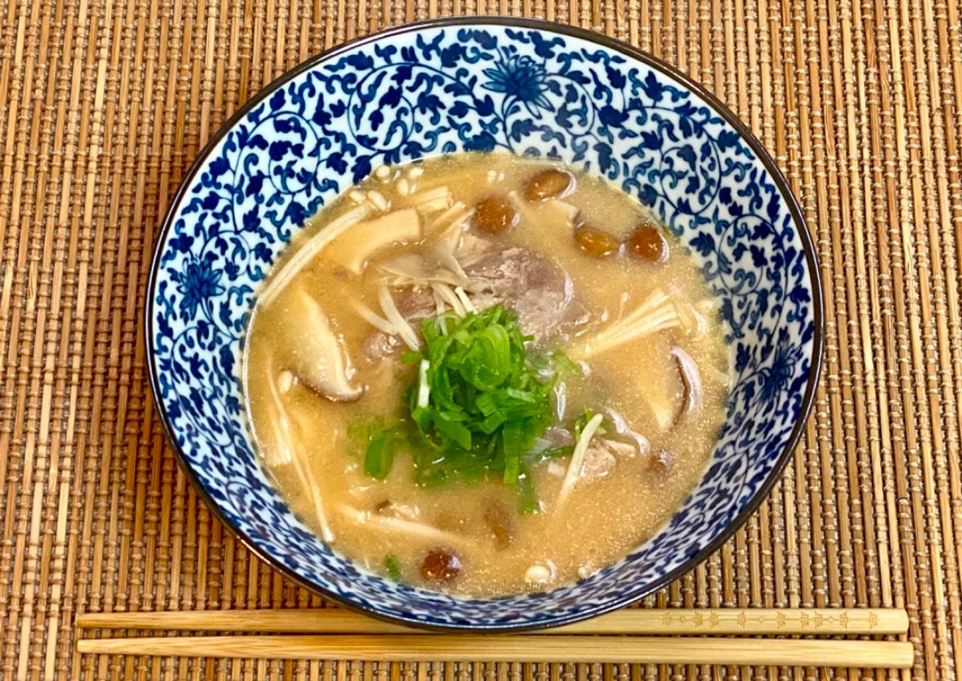 Japanese Mushroom Miso Soup