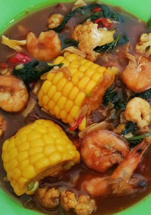 Foto resep Udang saus padang