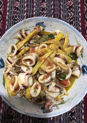 Foto resep Tumis cumi pedas