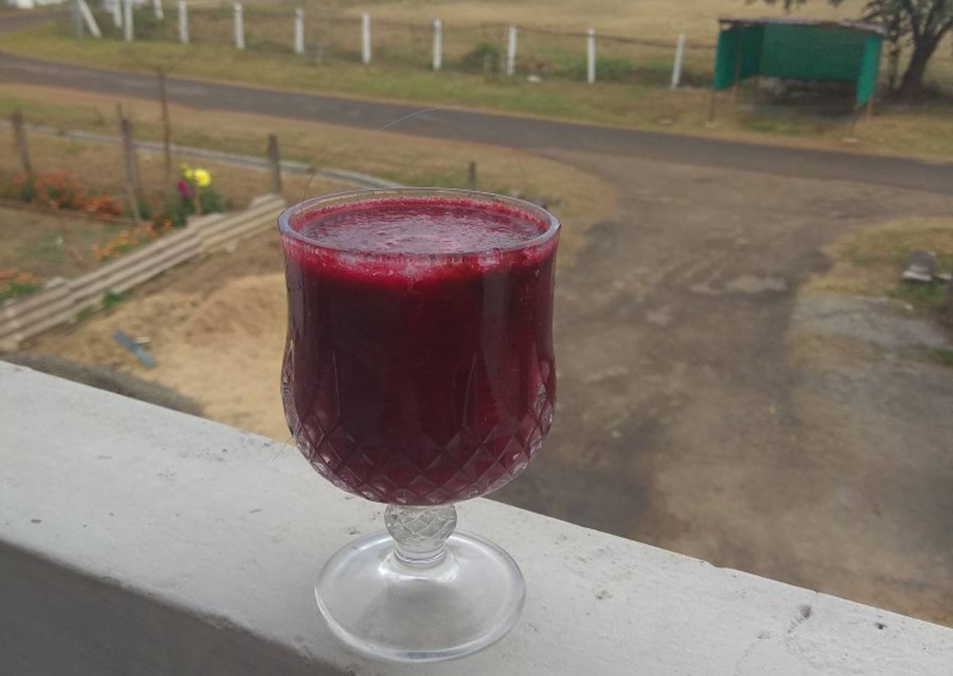 Healthy vegetable juice