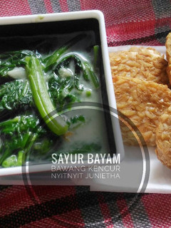 Foto resep Bobor bayam bawang kencur