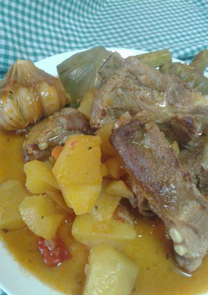 Una foto de Guiso astur