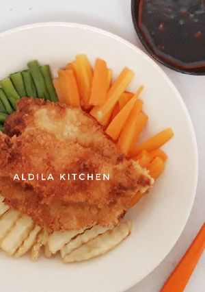 Foto resep Chicken Katsu Lada Hitam