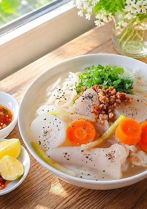 Hình của món BÁNH CANH đuôi heo.