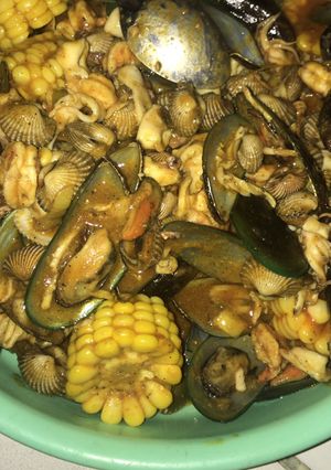 Foto resep 16. Seafood saos padang (hasil recook)