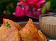 A picture of indian samosa