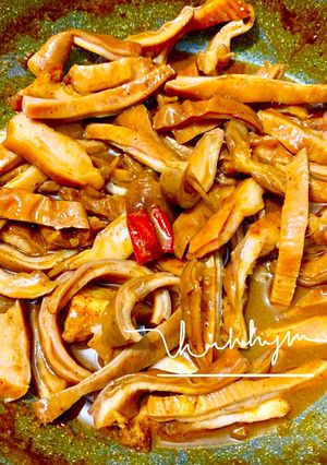 Hình của món Bao tử Khìa nước Dừa.