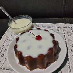 Silky puding coklat vla susu-レシピのメイン写真