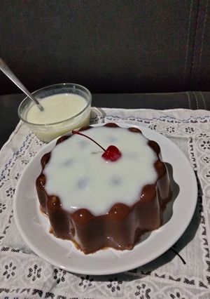 Foto resep Silky puding coklat vla susu