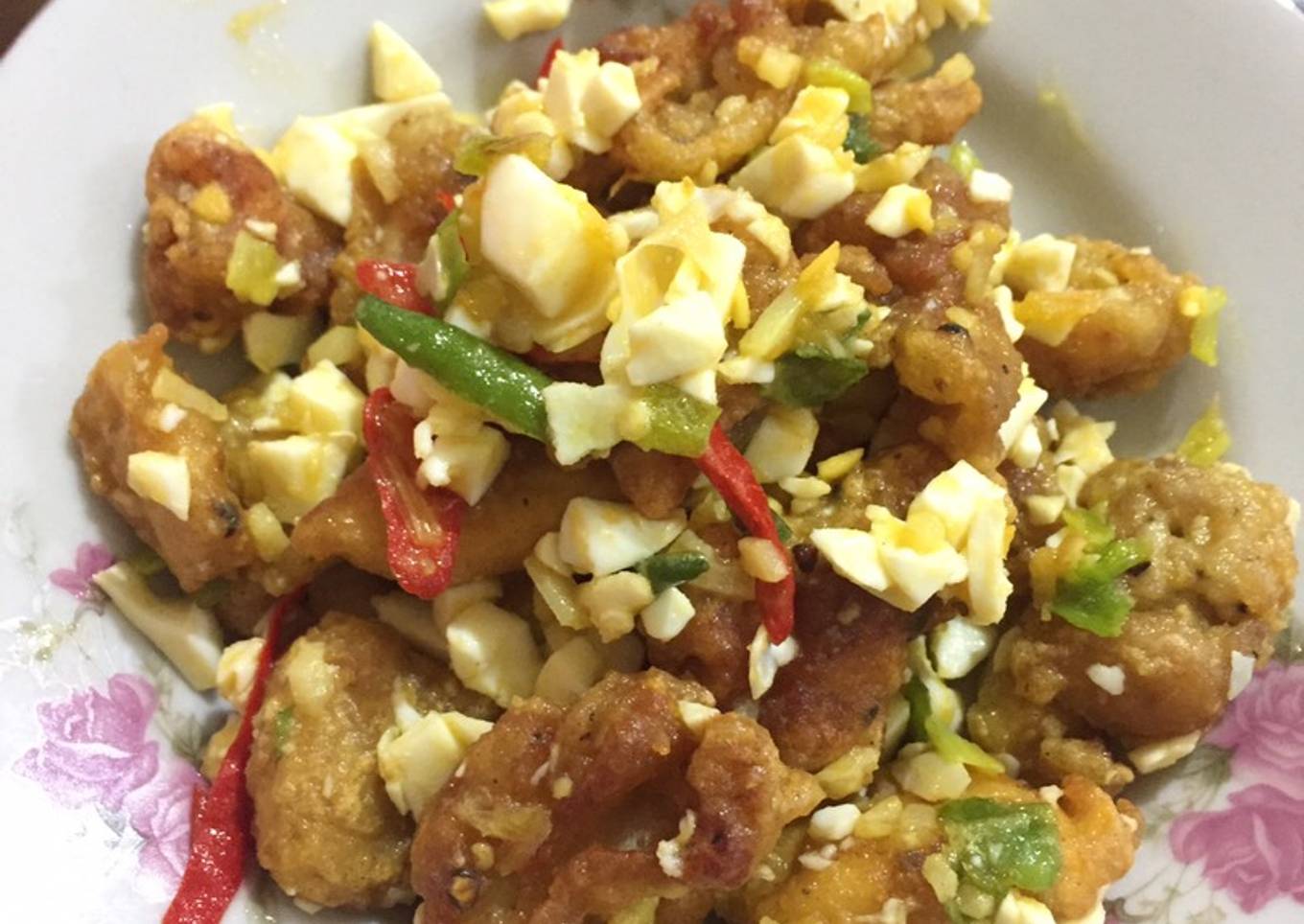 Ayam telur asin