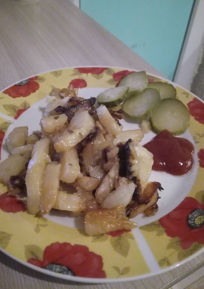Вкусная не ПП картошка