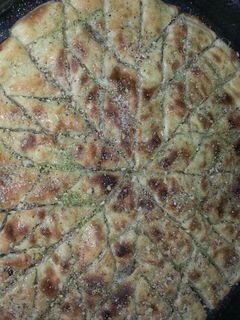 صورة لوصفة بقلاوة بالفستق الحلبي 😍