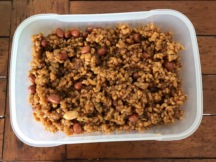 Cara Membuat Kering tempe kacang tanah Bunda Pasti Bisa