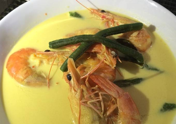 Resep Gulai Udang Kacang Panjang Oleh Wirda Cookpad