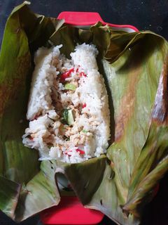 Foto resep Nasi bakar ayam