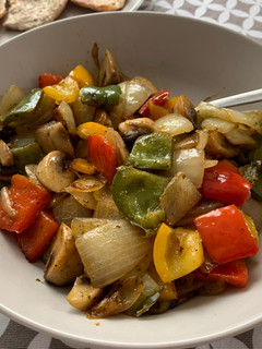 Una foto de Wok de verduras