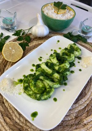 Une photo de Calamars en persillade