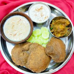 A picture of Vart ki thali.