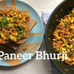 A picture of Paneer Bhurji.