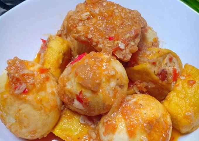  Resep enak membuat Tahu,Tempe dan Telur bumbu Bali  lezat