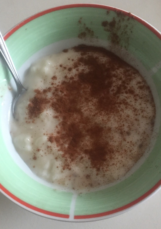 Una foto de Arroz con leche de la abuela súper cremoso