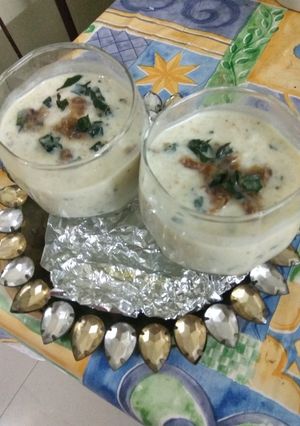 A picture of Gulkand kheer.