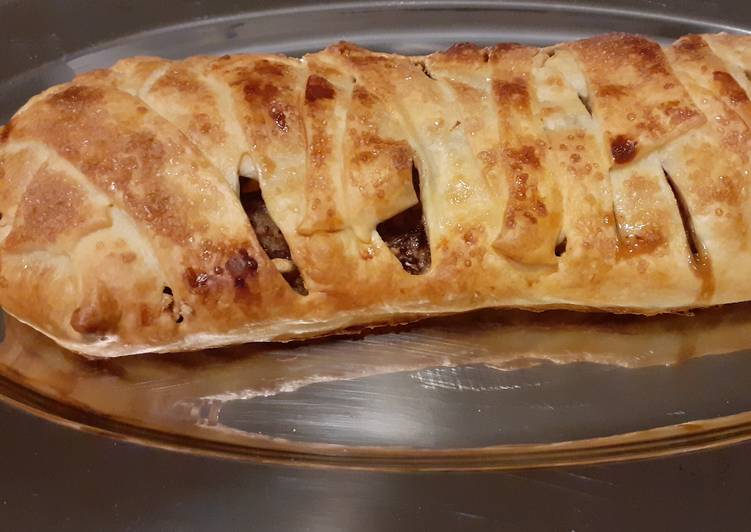 Strudel pera e cioccolato