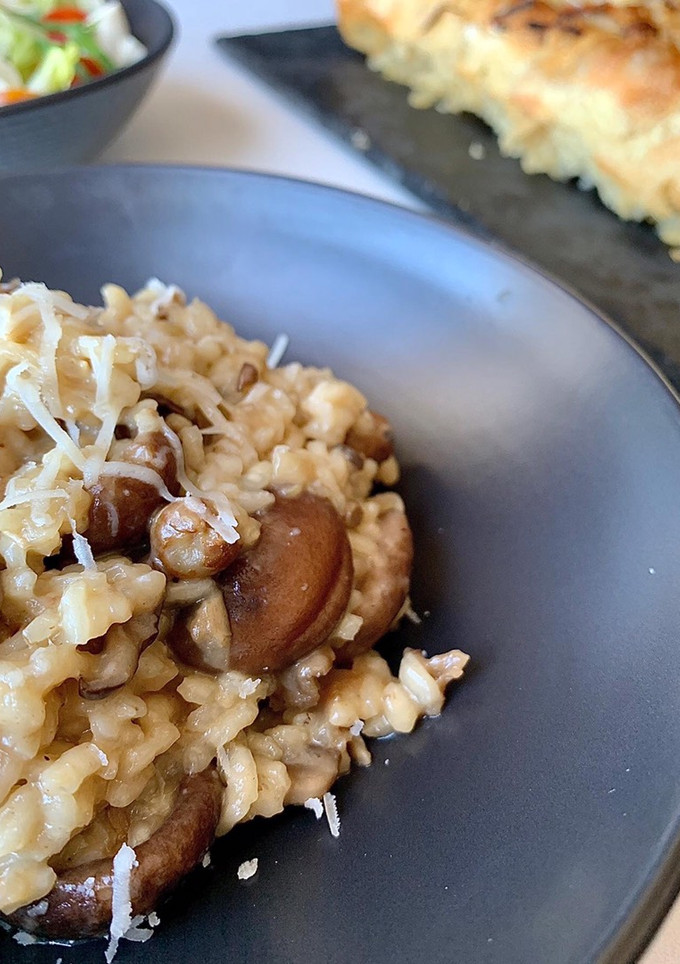 Una foto de 🍄Risotto de setas🍄