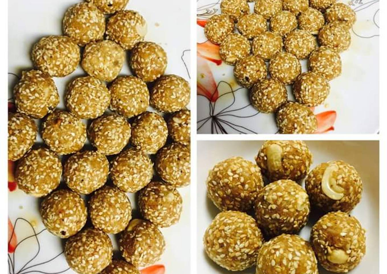 Sesame Seeds (Til) Laddoo (Makarsankranti Special)