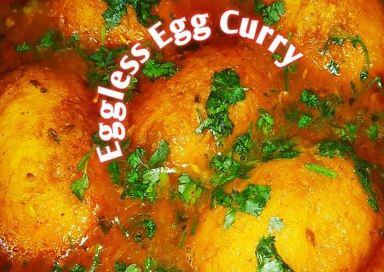 Quick Tips Eggless Egg Curry