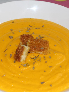Una foto de Crema de Zanahoria