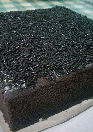 Foto resep Brownies kukus super nyoklat #brownies amanda original