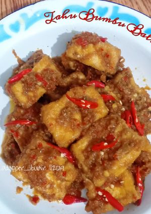 Foto resep 036. Tahu Bumbu Bali