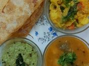 A picture of vegetable sambar
