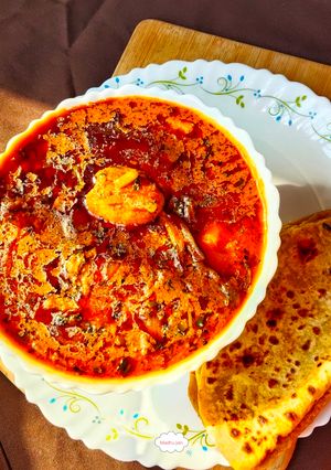 हरा लहसुन वाली आलू दम रेसिपी मुख्य फोटो