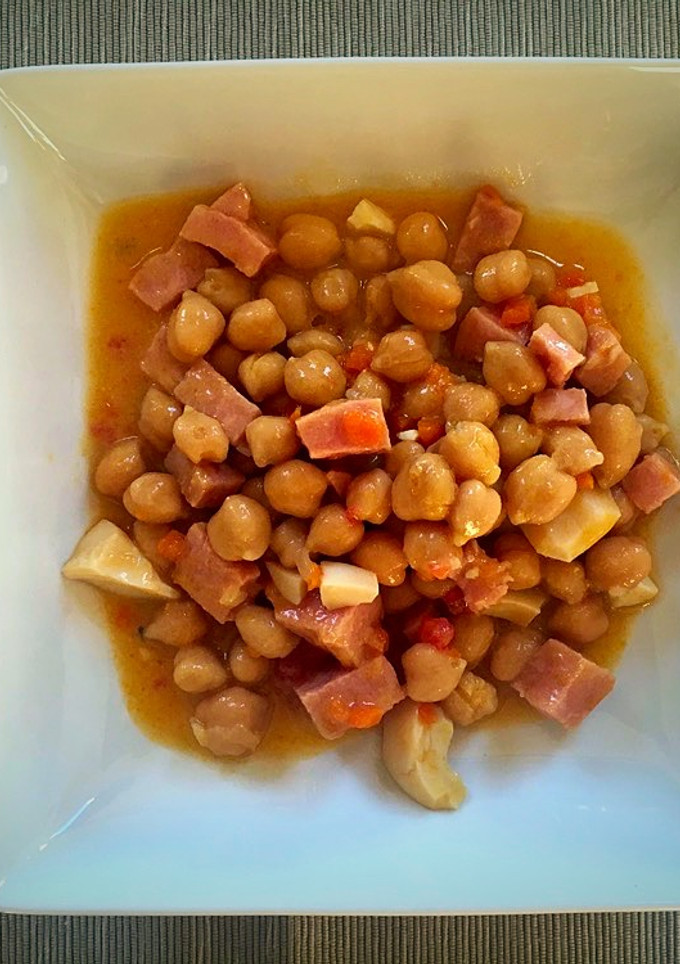 Una foto de Garbanzos guisados