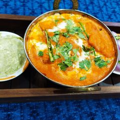 Paneer butter masala A picture of Paneer butter masala.