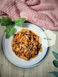 Foto resep Tahu Cah Jamur Hioko Lada Hitam