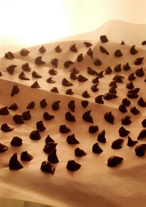 A picture of Homemade Chocolate Chips😍.